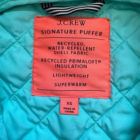 J. Crew Quilted field jacket with PrimaLoft® - Vivid Sky - Picture 6 of 13